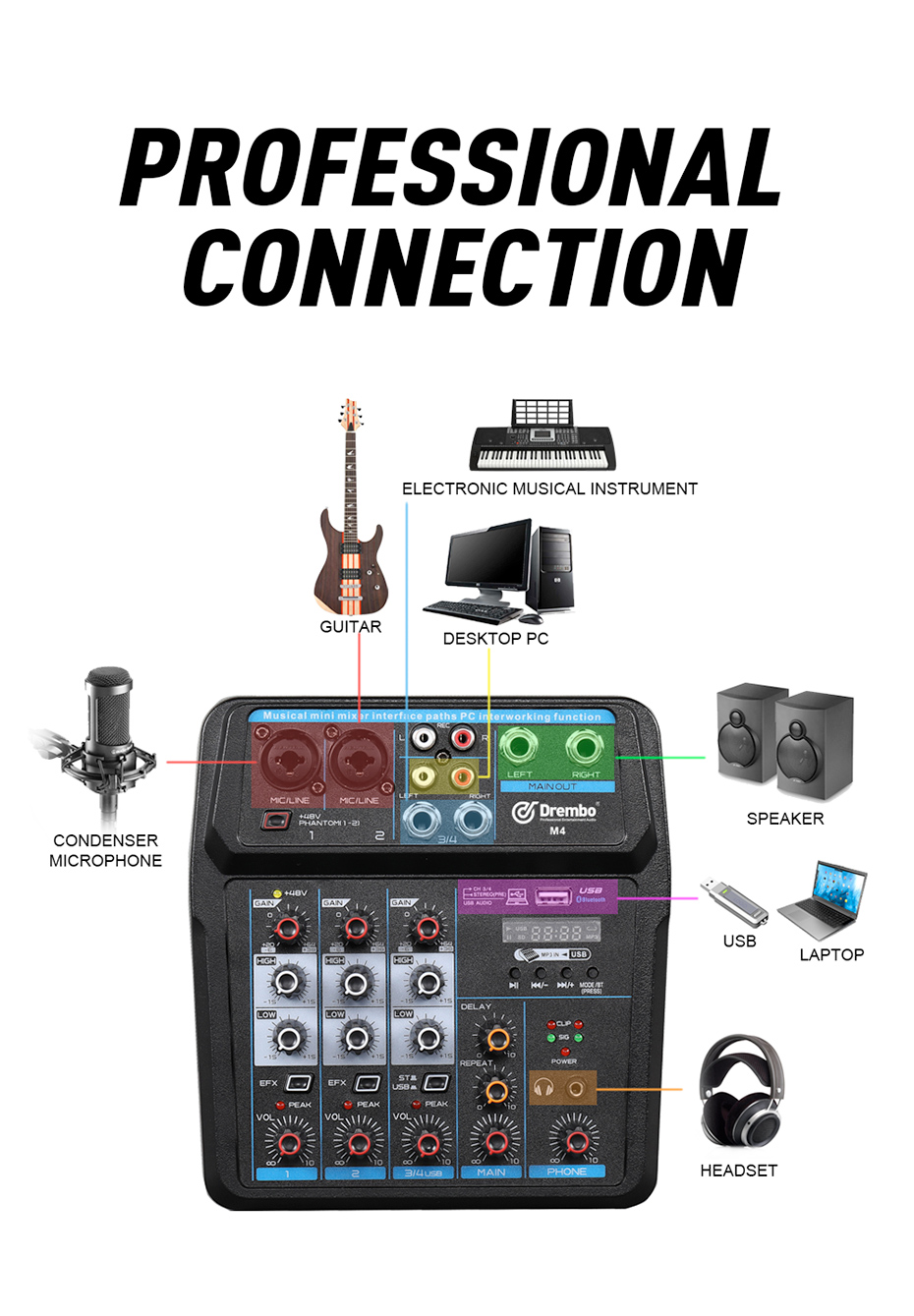 Drembo-M-46-channel-Protable-bluetooth-Digital-Audio-Mixer-Console-with-Sound-Card-USB-48V-Phantom-P-1824685-10