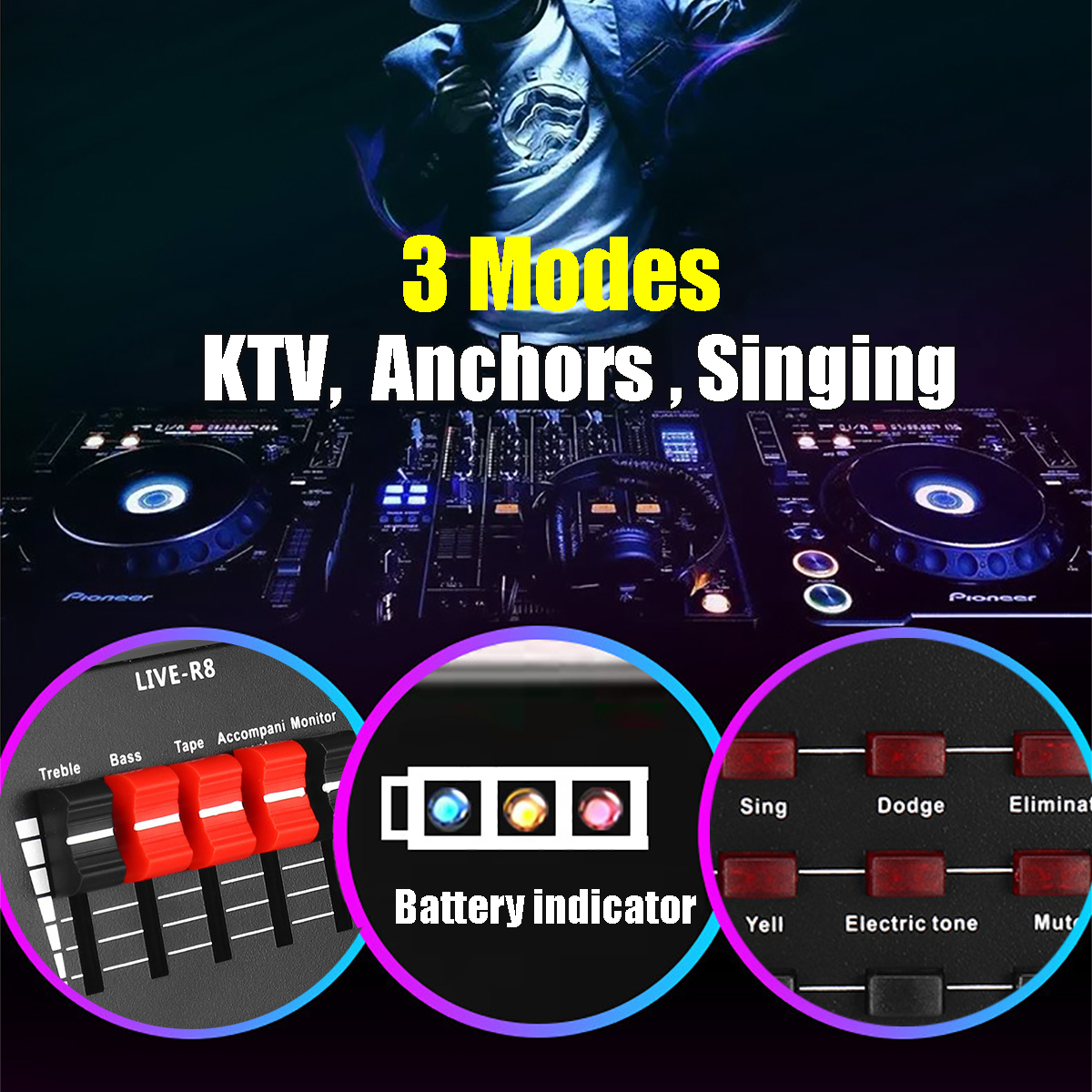 LIVE-R8-15-Sound-Effects-Bluetooth-Live-Sound-Card-Audio-Mixers-Webcast-Headset-Mic-Voice-Control-fo-1718612-4