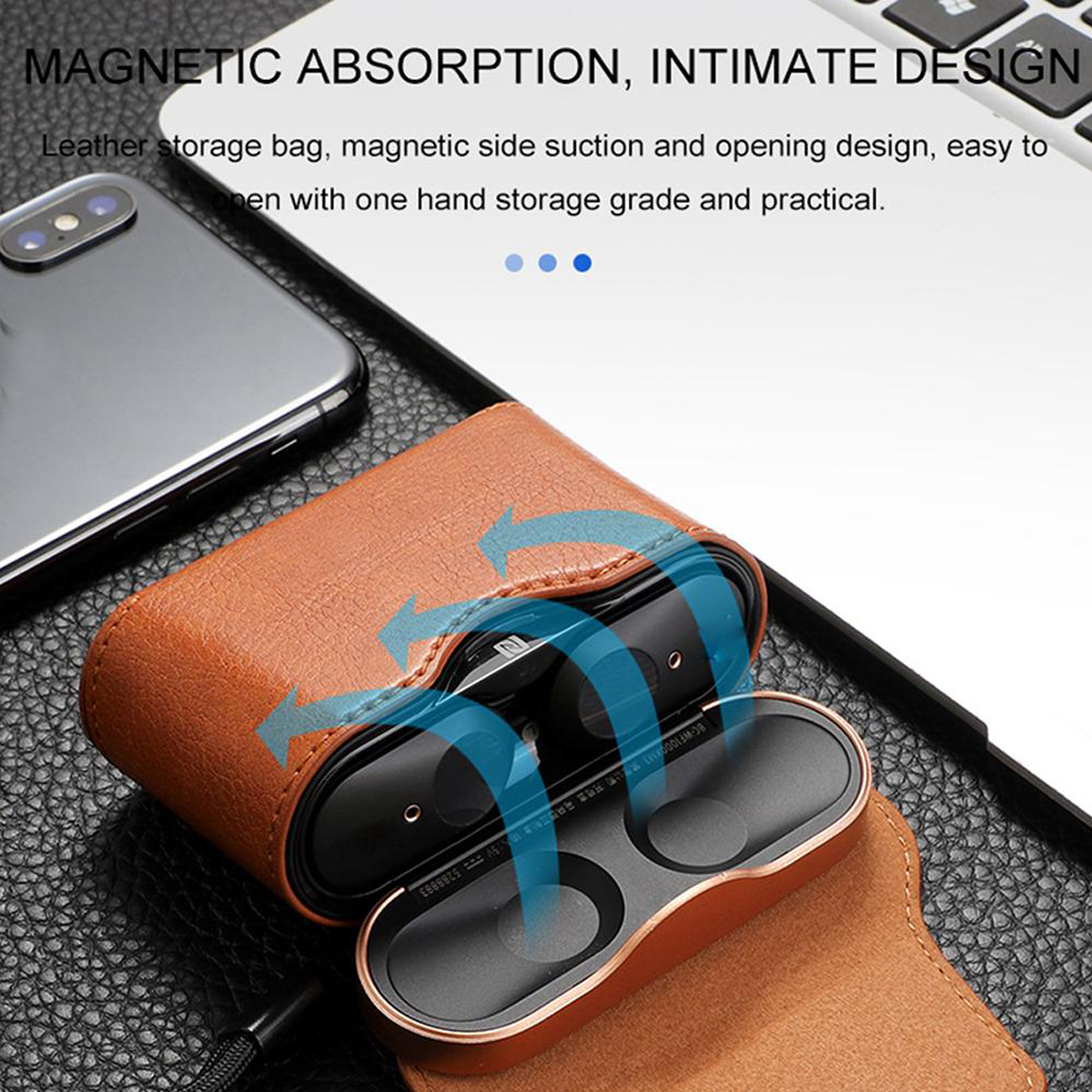 Portable-Durable-Magnetic-Earphone-Storage-Case-Bag-for-Sony-WF-1000XM3-bluetooth-Earphone-1620035-2