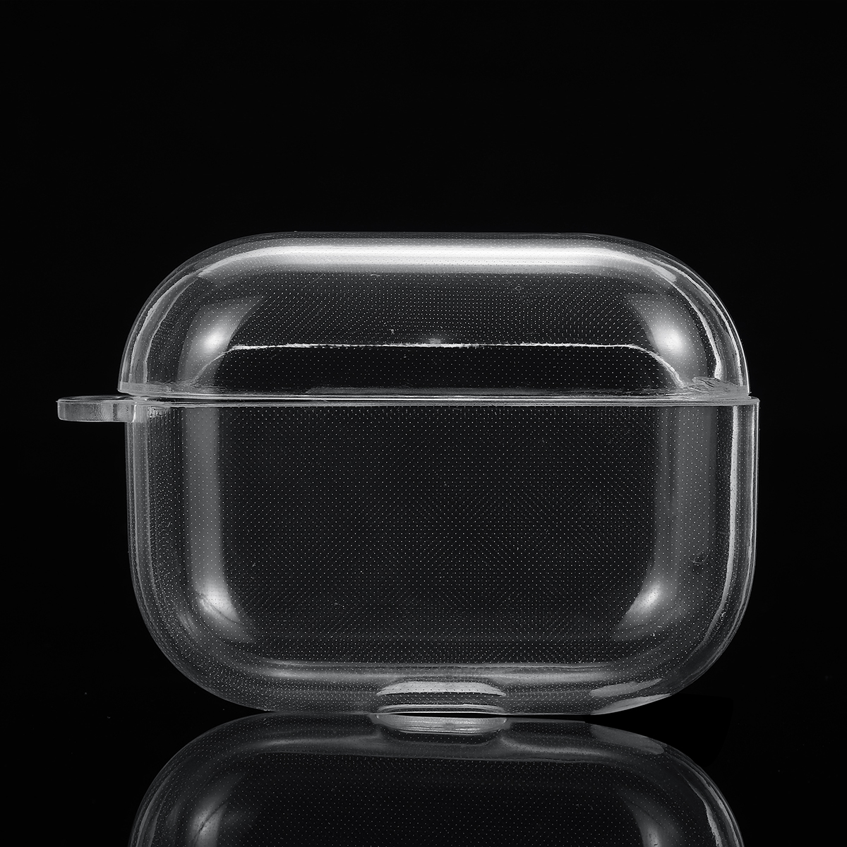 Transparent-Non-yellow-Anti-fall-TPU-Soft-Earphone-Storage-Case-Protective-Cover-with-Keychain-for-A-1648020-6