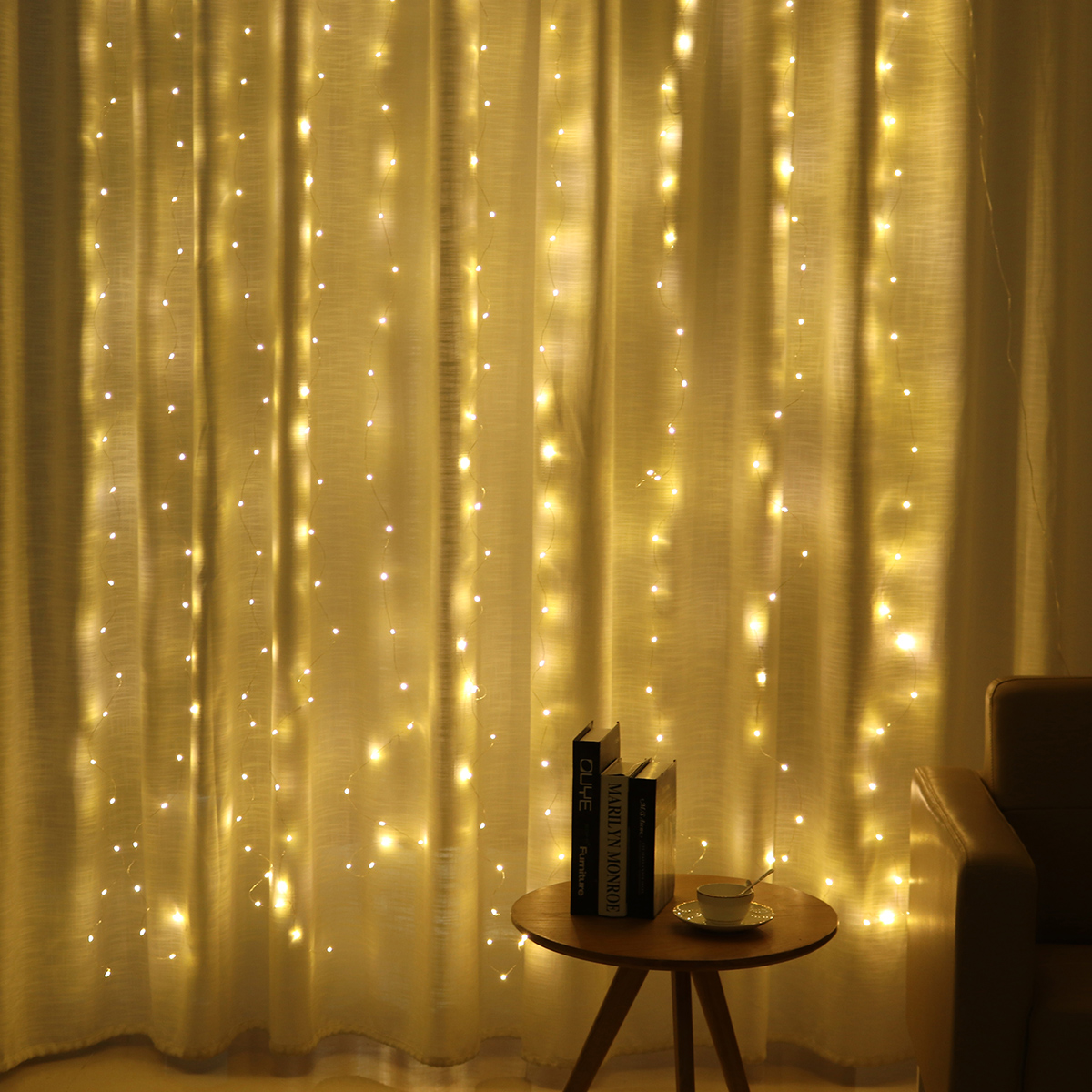 100200300-LED-Window-Curtain-Lights-USB-Waterproof-Fairy-String-Lights-Decorative-Christmas-Twinkle--1806542-5