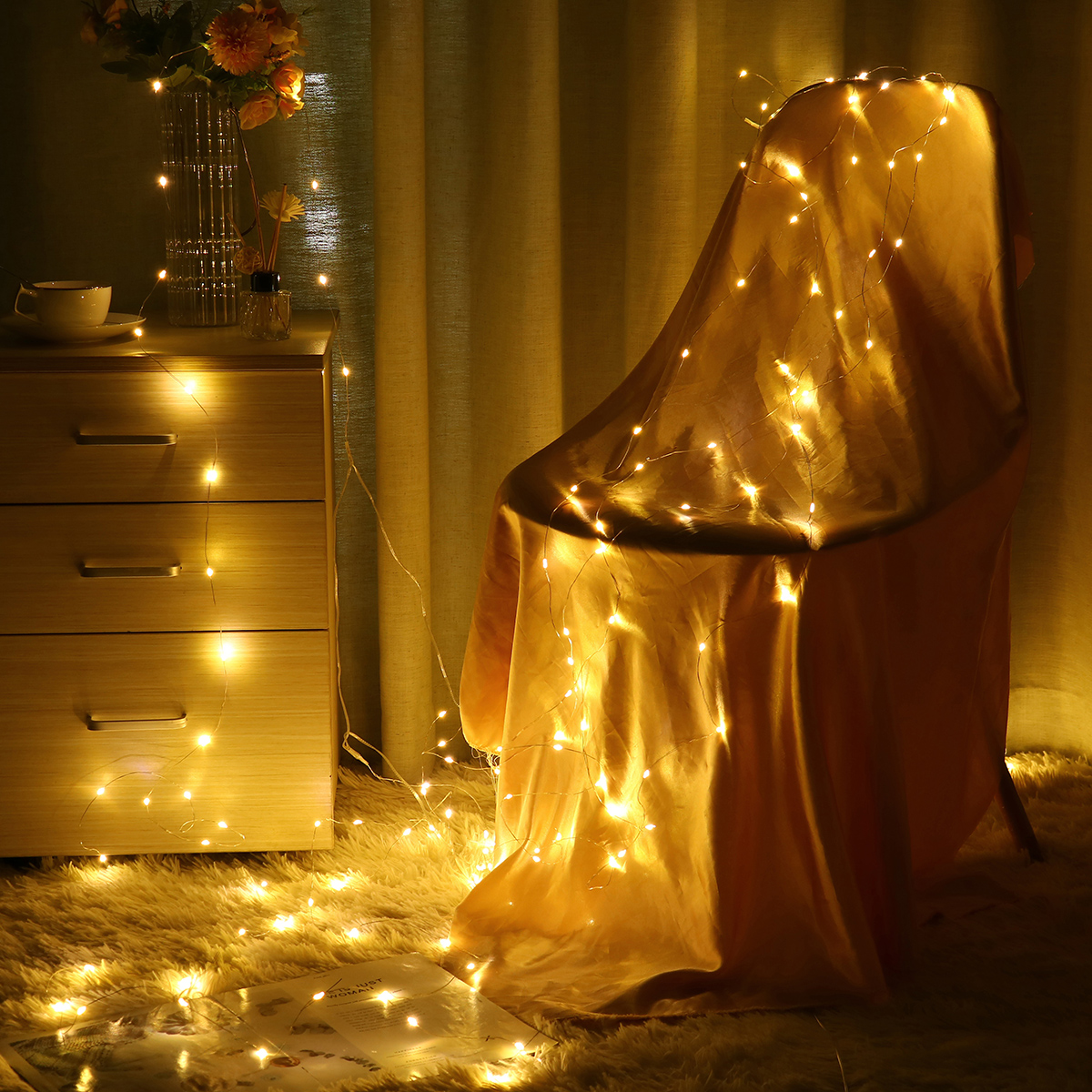 100200300-LED-Window-Curtain-Lights-USB-Waterproof-Fairy-String-Lights-Decorative-Christmas-Twinkle--1806542-7