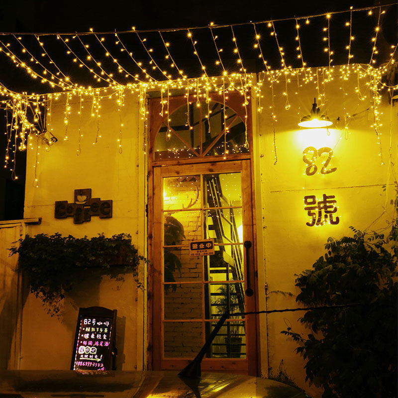 10M-100LED-White-Warm-White-Colorful-Yellow-Blue-Window-Curtain-String-Holiday-Light-Christmas-Decor-1339359-3