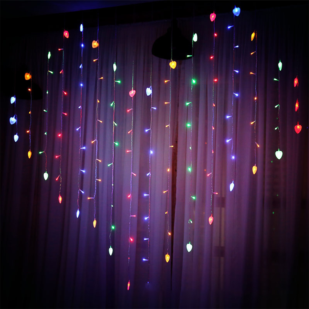 200X150cm-LED-LoveButterfly-Shape-Curtain-Lights-String-USB-Powered-Waterproof-Wall-Light-Hanging-Fa-1704556-2