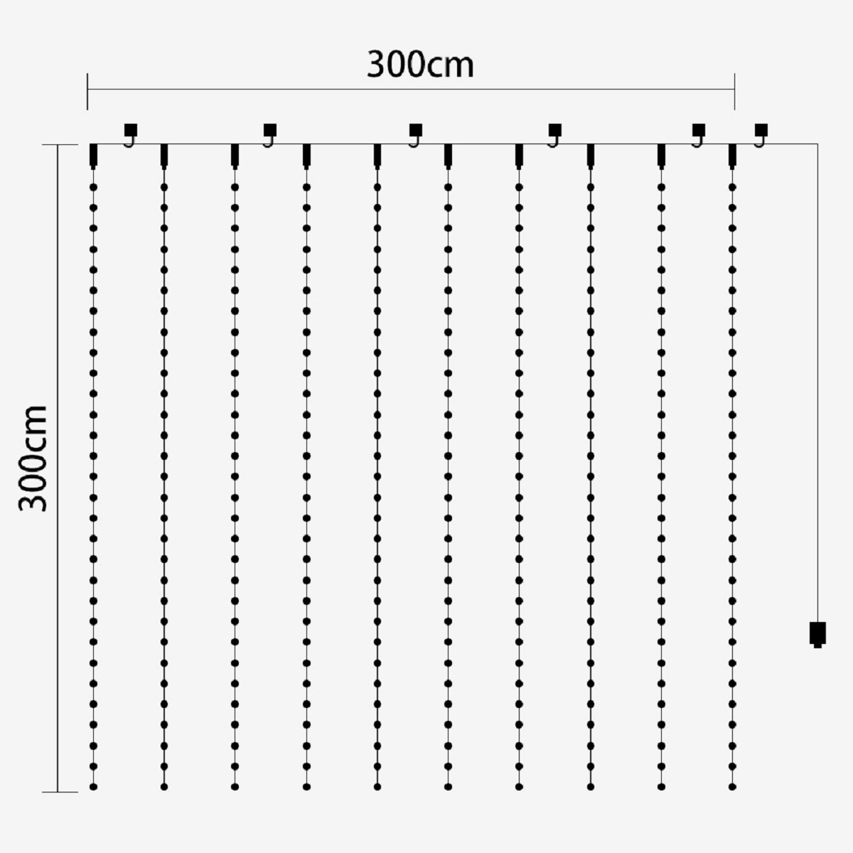 3M3M-USB-8-Modes-300LED-Curtain-Fairy-Wire-String-Light-Christmas-Party-Decor-Holiday-Wedding-Supply-1559793-10