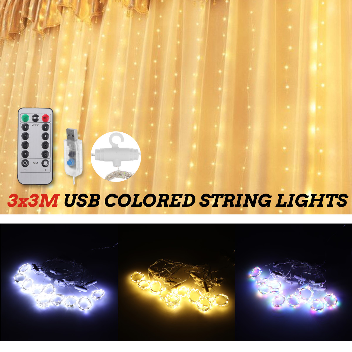 3x3M-Waterproof-USB-300LED-Window-Curtain-String-Light-8-Modes-Outdoor-Fairy-Lamp-Home-Decor-with-Ho-1738435-2