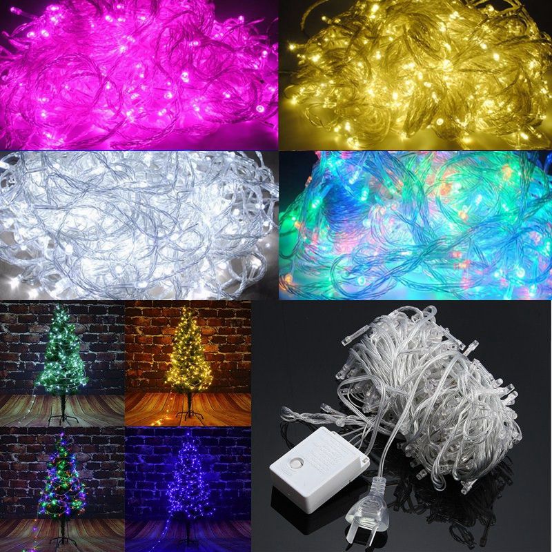 AC220C-AU-Plug-8-Modes-10M-100-LED-Fairy-String-Light-Christmas-Party-Holiday-Decor-Waterproof-1338729-1