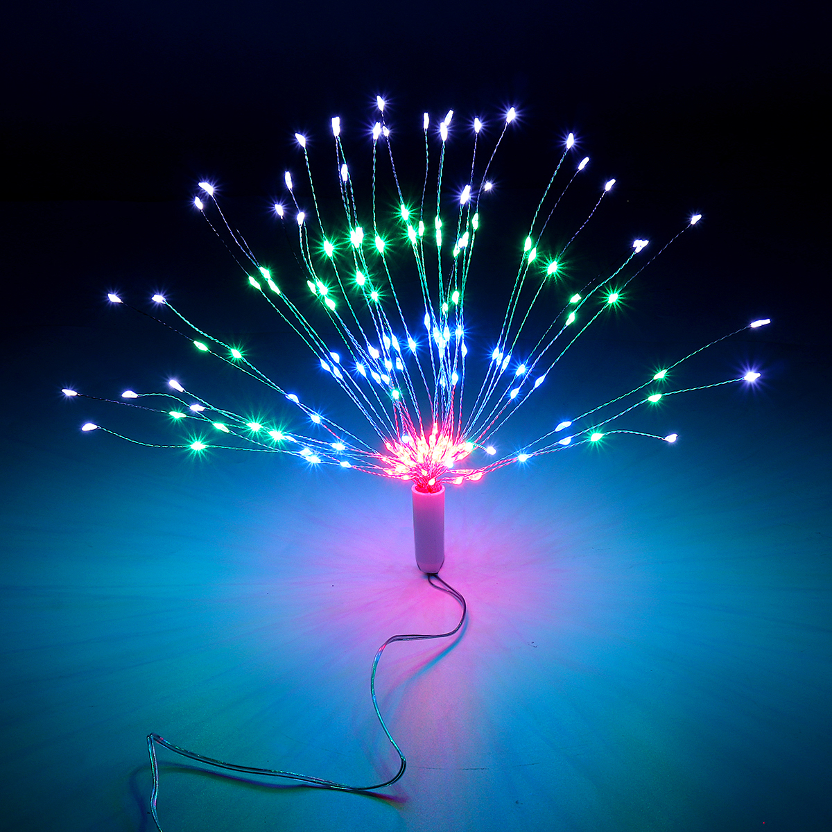 DC5V-USB-DIY-Firework-Starburst-120-LED-Sliver-Fairy-String-Light-Remote-Control-Christmas-Decor-1378268-8