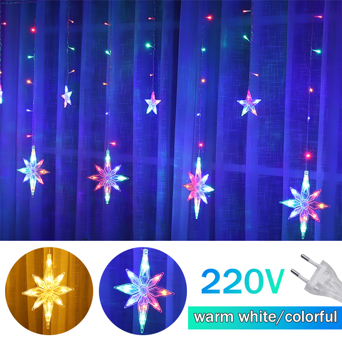 Star-Curtain-Window-String-Light-LED-Fairy-Christmas-Decorations-Lights-Holidays-Party-Wedding-Outdo-1781168-1