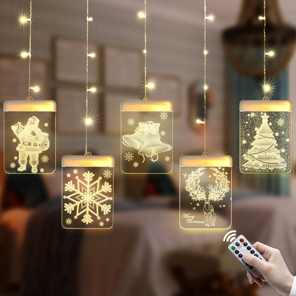 USB-Romantic-3D-Hanging-Christmas-LED-Curtain-String-Light-DC5V-8-Modes-Remote-Control-for-Home-Deco-1581057-1