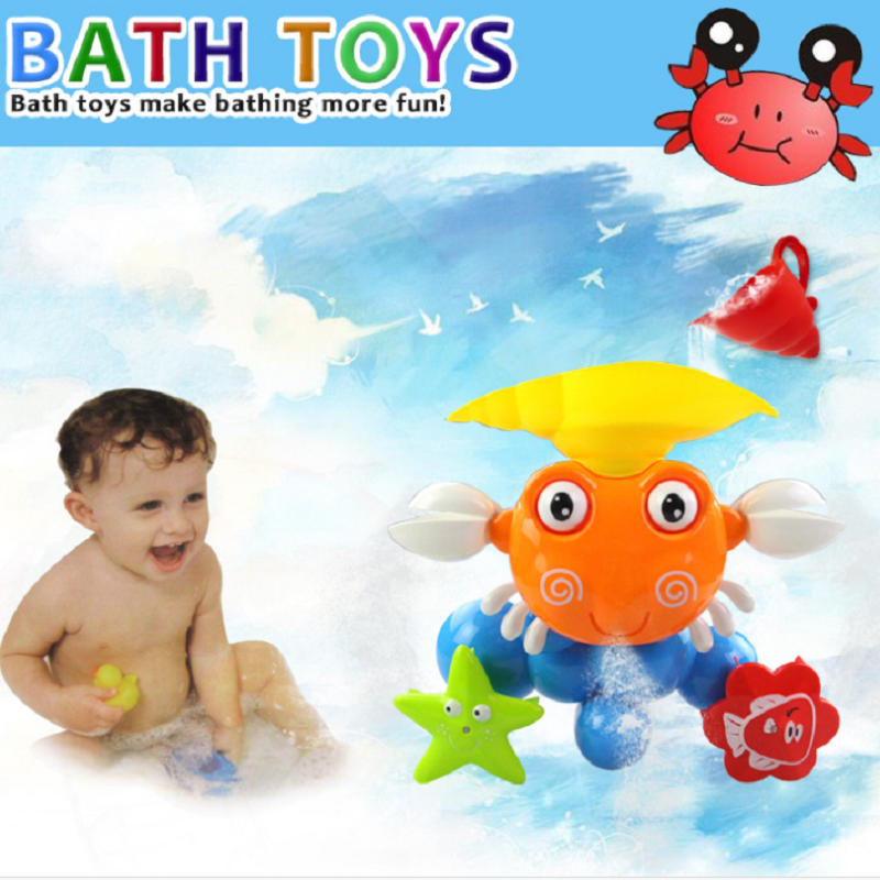 Baby-Crab-Windmills-Bath-Toy-Faucet-Plastic-Wash-Toys-Spray-Water-Fun-1044713-1