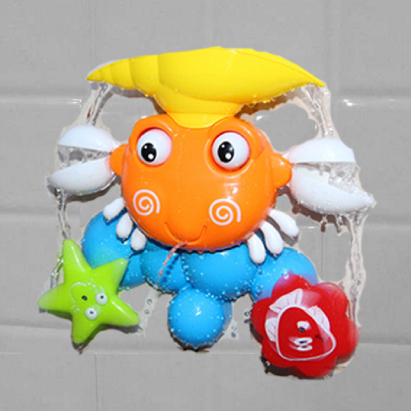 Baby-Crab-Windmills-Bath-Toy-Faucet-Plastic-Wash-Toys-Spray-Water-Fun-1044713-4