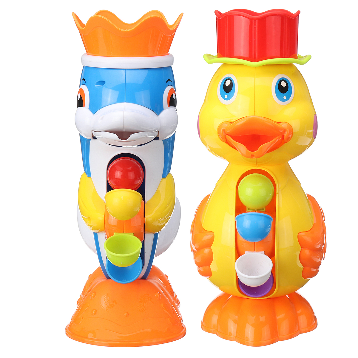 Children-Bath-Toys-Bath-Tub-Beach-Splashing-Water-Duck-Dolphin-Toys-1702997-4