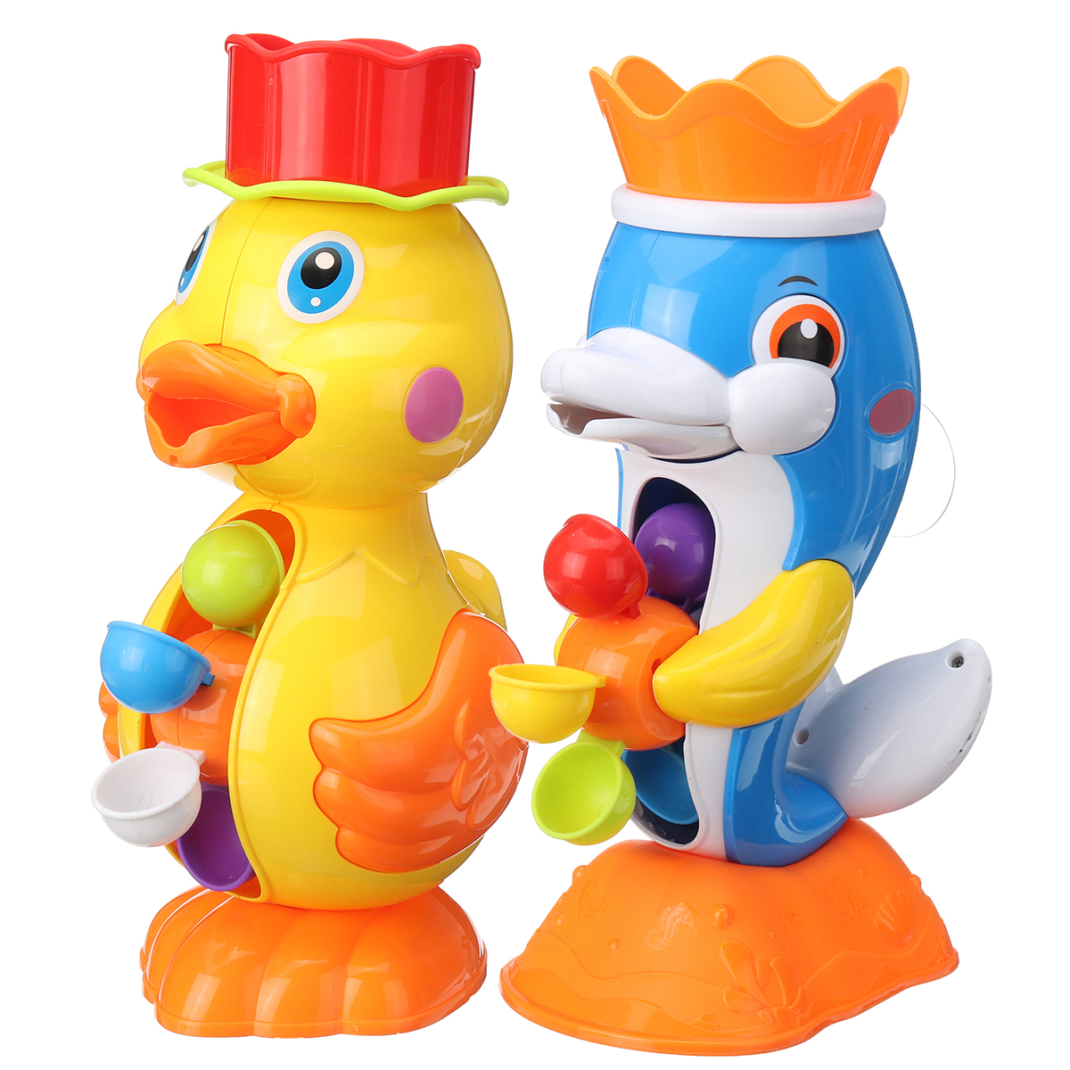 Children-Bath-Toys-Bath-Tub-Beach-Splashing-Water-Duck-Dolphin-Toys-1702997-5