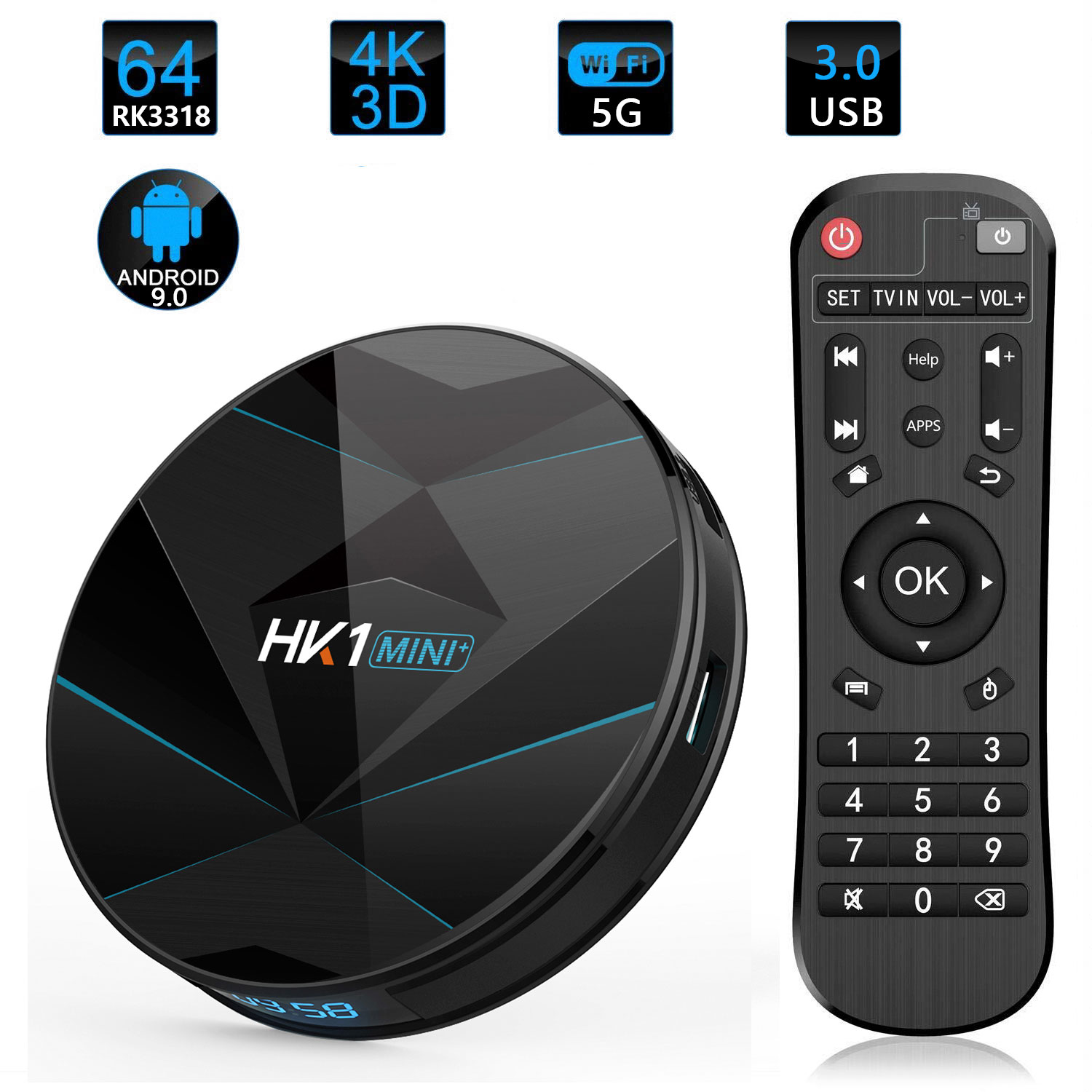 HK1-Mini-Plus-RK3318-2GB-DDR3-RAM-16GB-ROM-24G-WIFI-bluetooth-40-Android-90-H265-VP9-TV-Box-1480831-1