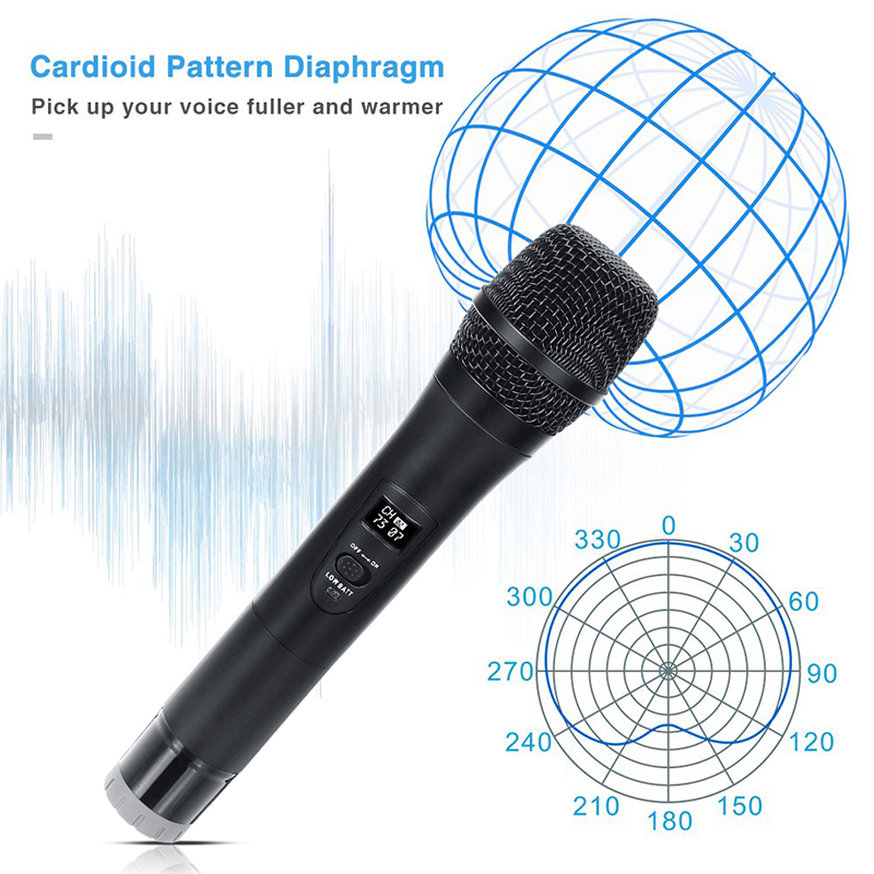 Professional-UHF-Double-Wireless-Handheld-Karaoke-Microphone-with-35mm-Receiver-1468896-4