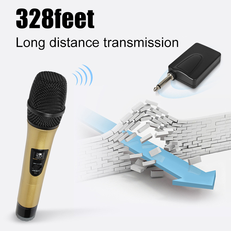 Professional-UHF-Double-Wireless-Handheld-Karaoke-Microphone-with-35mm-Receiver-1468896-5