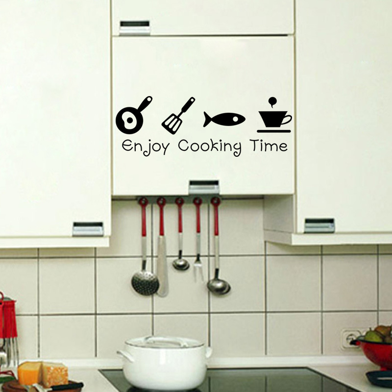 Cartoon-Enjoy-Cooking-Time-Kitchen-Wall-Sticker-PVC-Mural-Art-Decals-Stickers-Background-Home-Decor-1360974-3