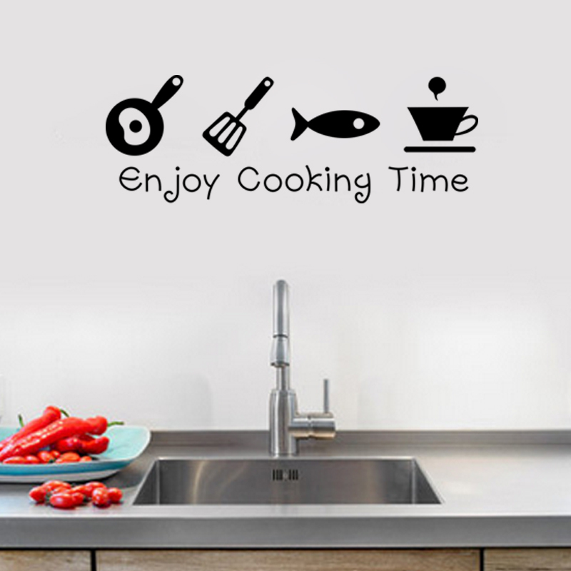 Cartoon-Enjoy-Cooking-Time-Kitchen-Wall-Sticker-PVC-Mural-Art-Decals-Stickers-Background-Home-Decor-1360974-4