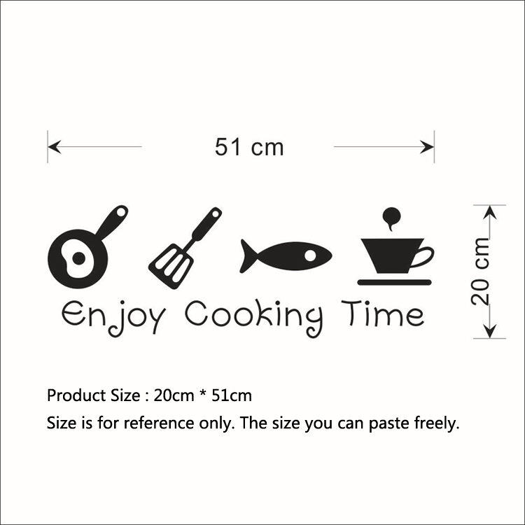 Cartoon-Enjoy-Cooking-Time-Kitchen-Wall-Sticker-PVC-Mural-Art-Decals-Stickers-Background-Home-Decor-1360974-6