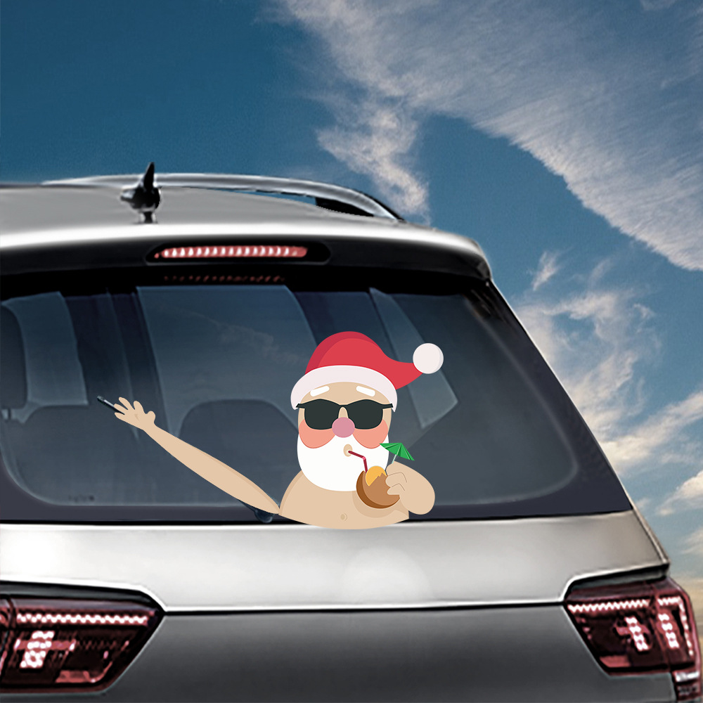 Christmas-Car-Rear-Window-Wiper-Scraper-Sticker-Detachable-Creative-PVC-Car-Decor-Sticker-UV-Protect-1586426-3