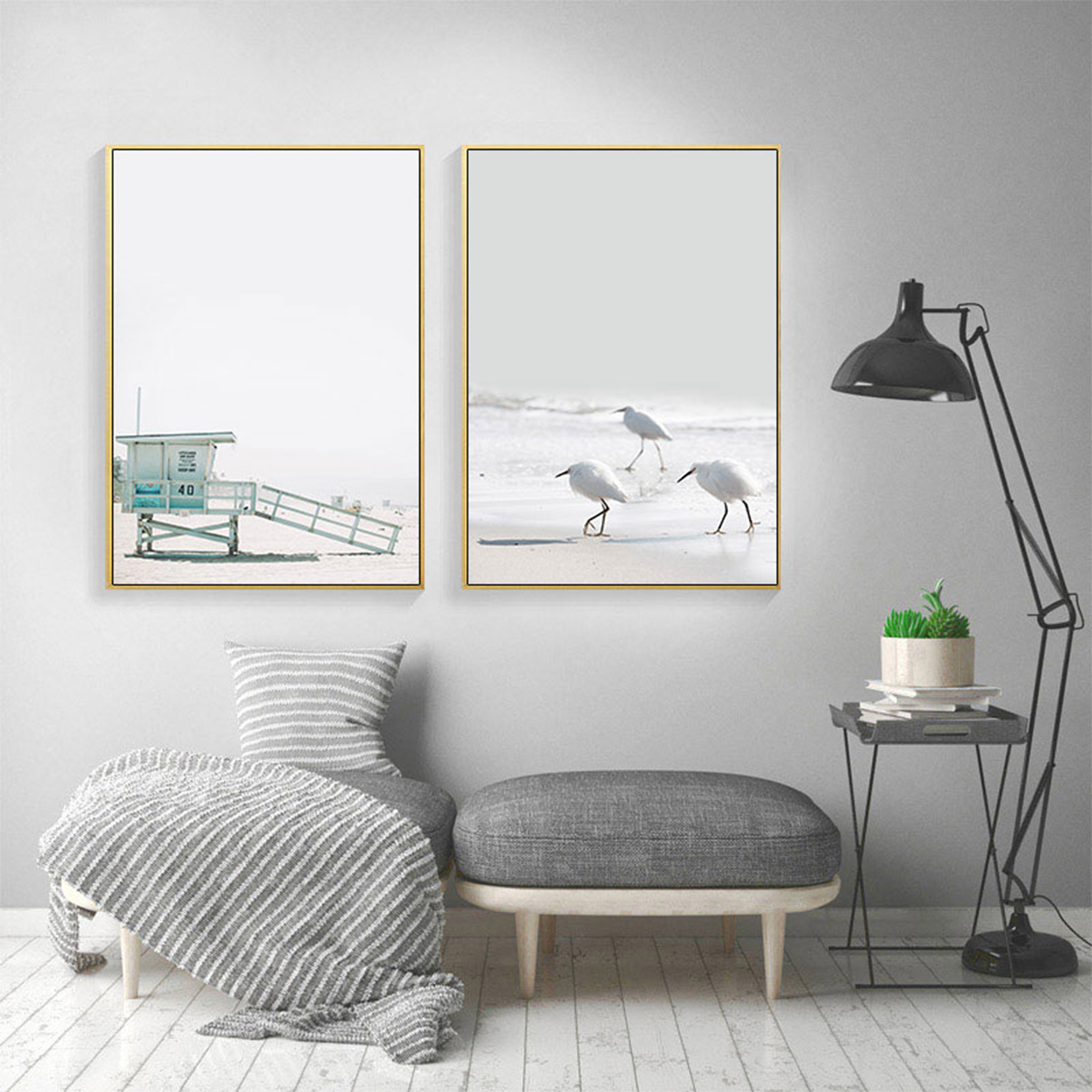 Sea-Beach-Landscape-Nordic-Poster-Wall-Art-Canvas-Prints-Home-Decorations-Unframe-1403844-8