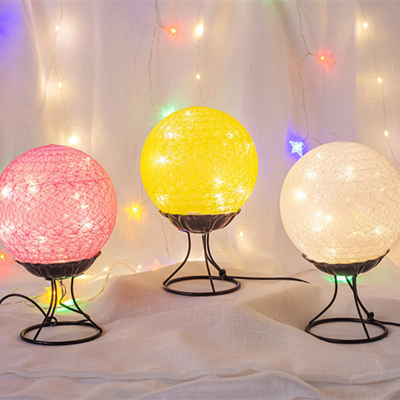 LED-Linen-Rattan-Ball-Desk-Lamp-USB-Creative-Romantic-Night-Light-with-Switch-Button-1531623-2