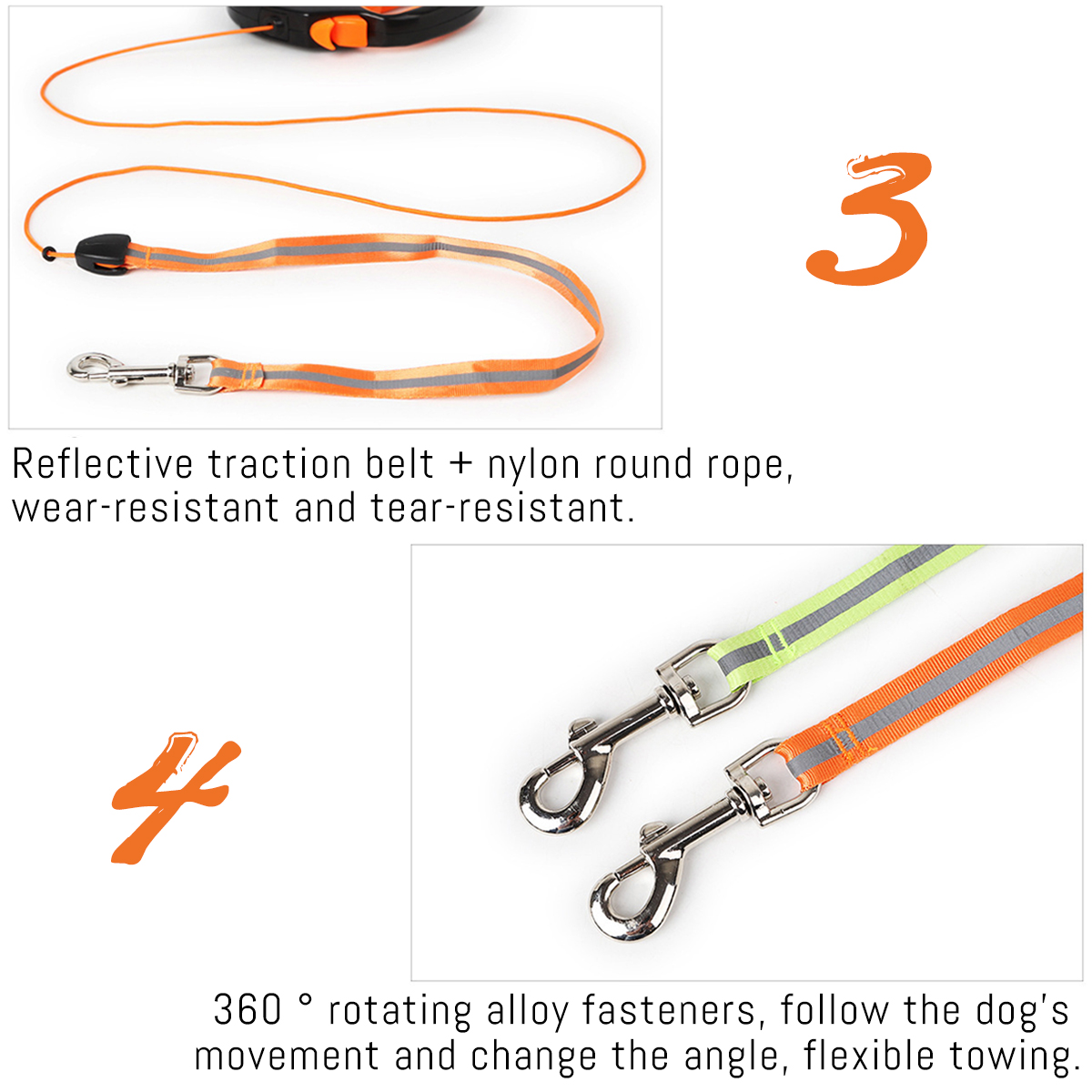 358m-Reflective-Dog-Lead-Retractable-Nylon-Cat-Lead-Puppy-Walking-Running-Pet-Leash-Dog-Accessories-1865531-4