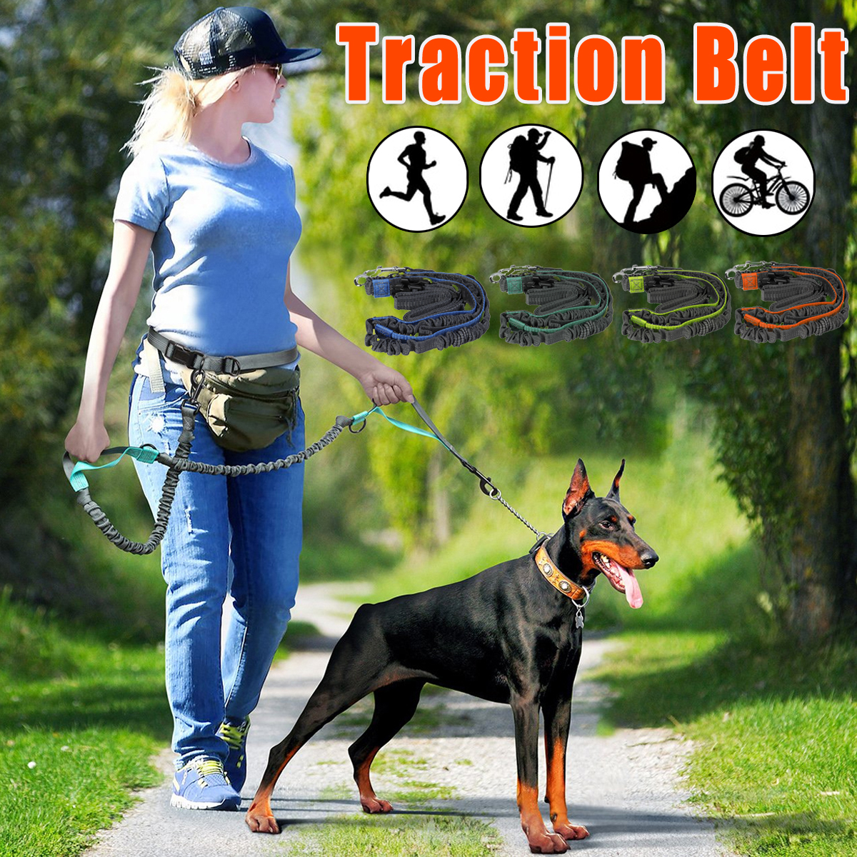 Adjustable-Dog-Waist-Belt-Elastic-Reflective-Pet-Leash-Jogging-Metal-D-ring-Rope-1864356-1
