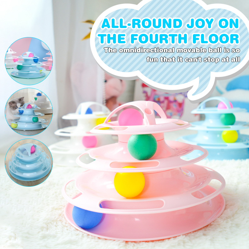 Four-layer-Cat-Turntable-Cat-Toy-Funny-Interactive-Amusement-Ball-Pet-Supplies-1843025-8