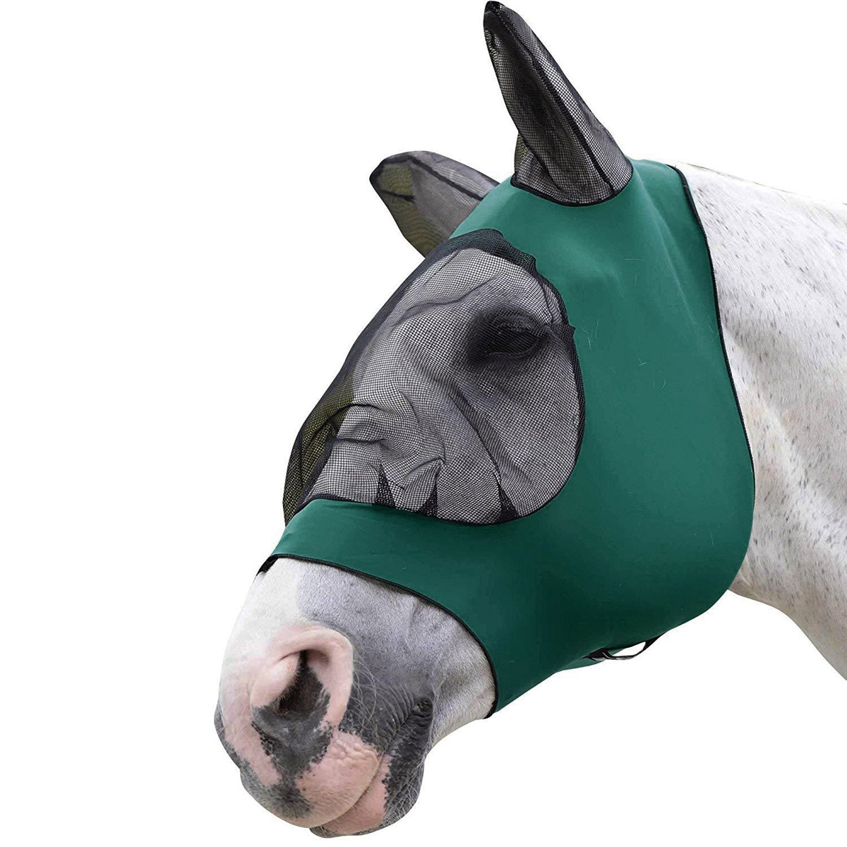 Full-Face-Anti-UV-Anti-Fly-Horse-Mask-Ear-Cover-Armour-Mesh-1628591-3