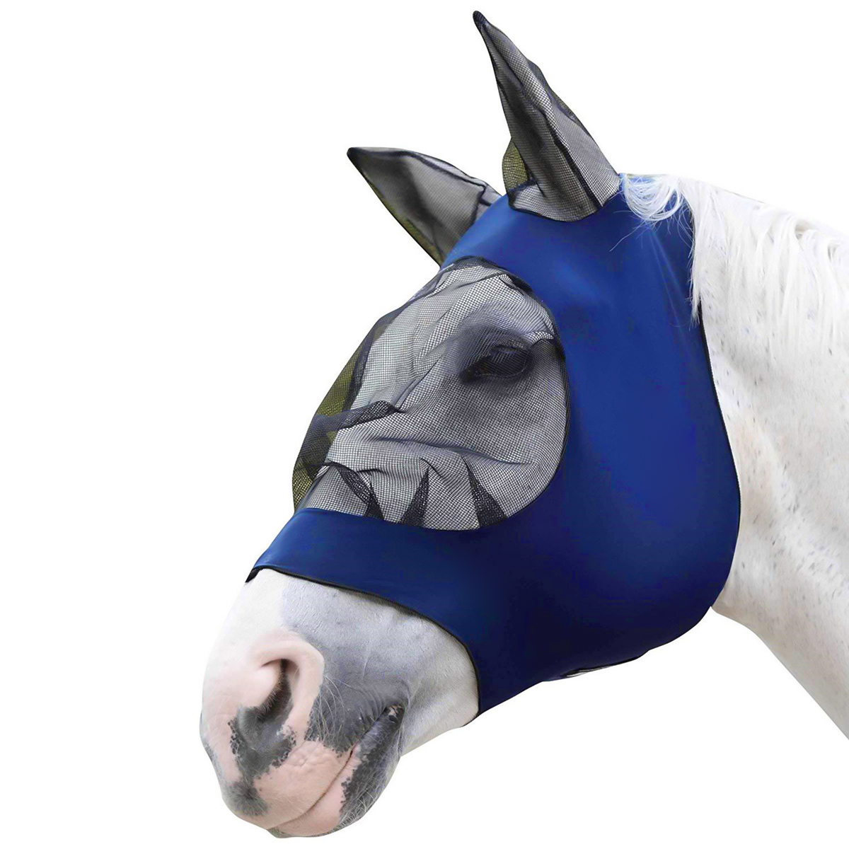 Full-Face-Anti-UV-Anti-Fly-Horse-Mask-Ear-Cover-Armour-Mesh-1628591-4