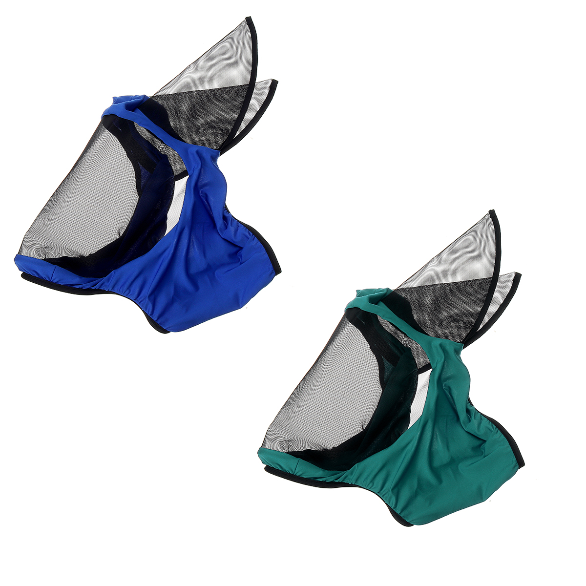 Full-Face-Anti-UV-Anti-Fly-Horse-Mask-Ear-Cover-Armour-Mesh-1628591-7