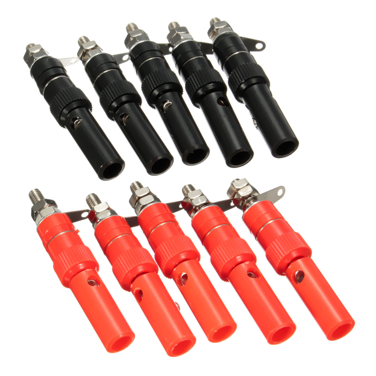 DANIU-50-Pairs-4mm-Terminal-Banana-Plug-Socket-Jack-Connectors-Instrument-Light-Tools-Black-and-Red-1358118-2