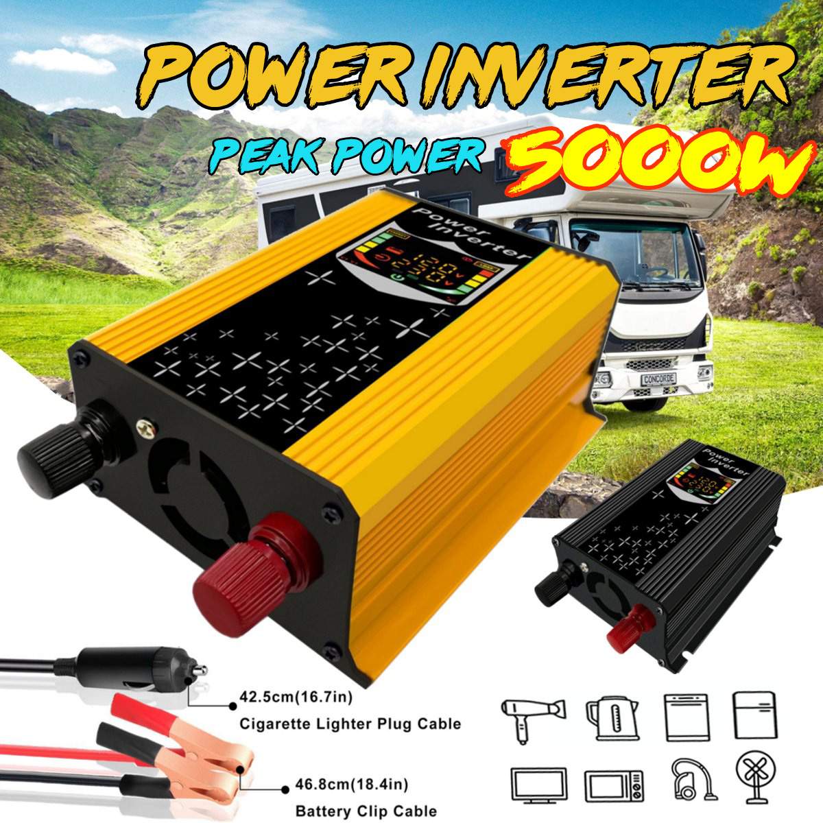 12V-110V220V-Dispaly-Inverter-450W-Power-Inverter-Car-Modified-Sine-Wave-Converter-Solar-Power-Charg-1478442-2