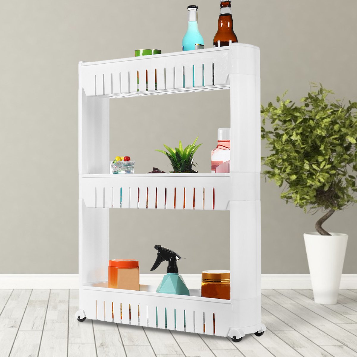 34-Layers-Multi-function-Rack-Shelf-Portable-Cart-Storage-for-Kitchen-Bathroom-Arrangement-1671779-3