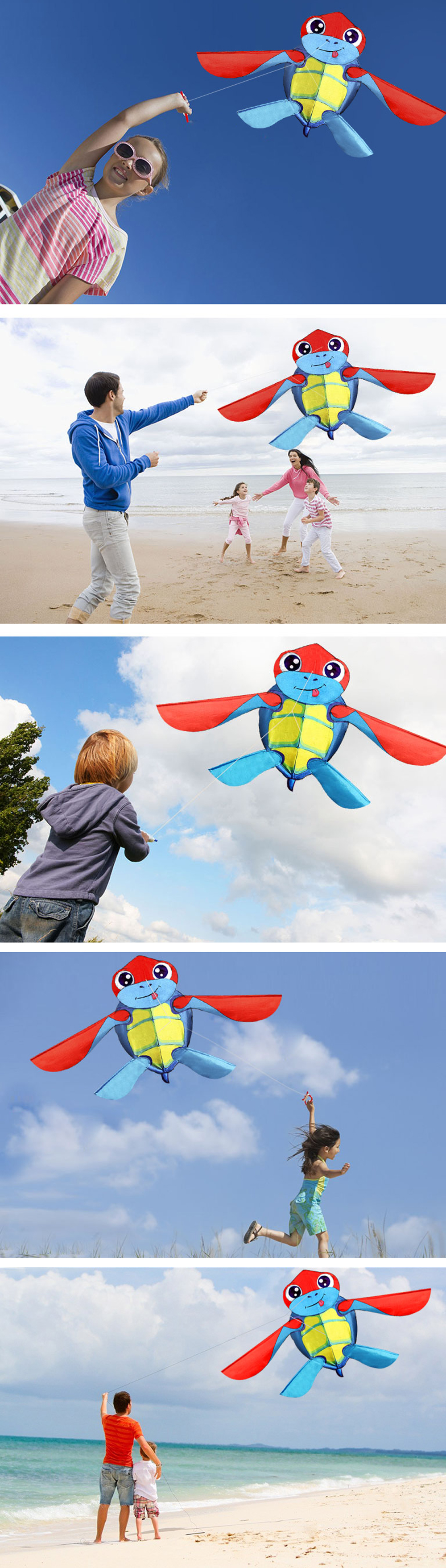 Cartoon-Cute-Turtles-Kite-Kids-Adult-Huge-Beginner-Kites-Outdoor-Toys-Beach-Park-Playing-with-Handle-1841997-1
