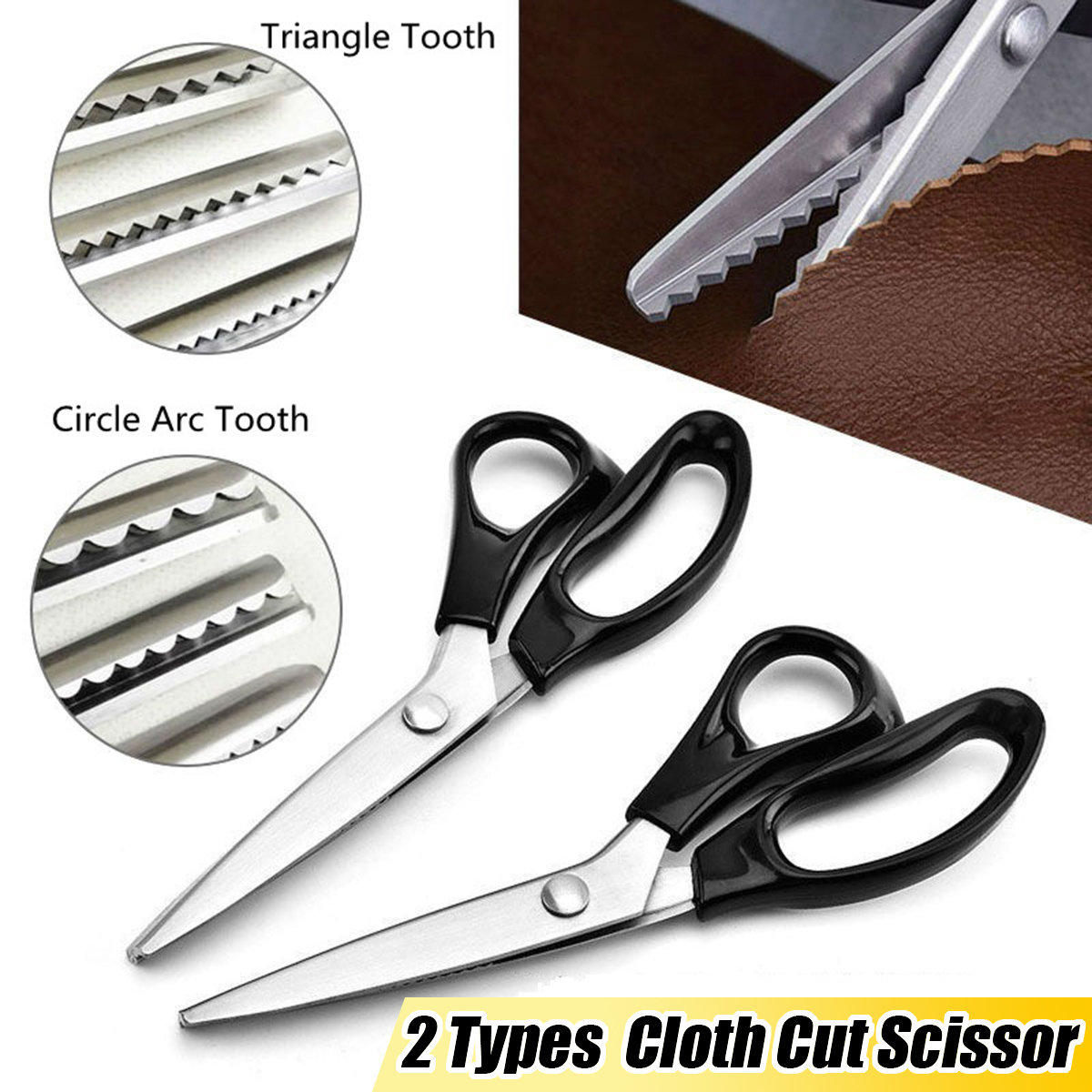 Circle-ArcTriangle-Tooth-Scissor-Leather-Handicraft-Shear-Scissors-Fabric-Edge-Cutting-Tools-1771492-1