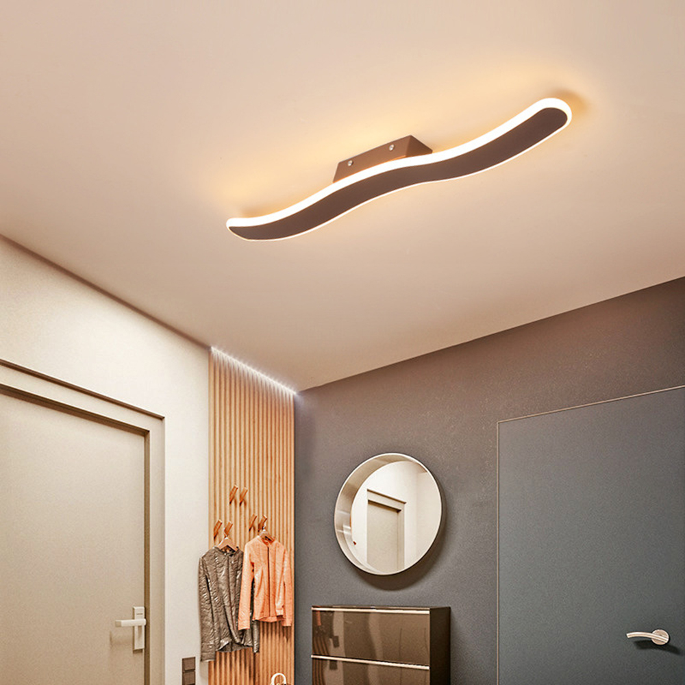 40CM60CM80CM-Nordic-Modern-LED-Ceiling-Light--Simple-Aluminum-Strip-Wave-Shaped-Porch-Corridor-Aisle-1948134-2