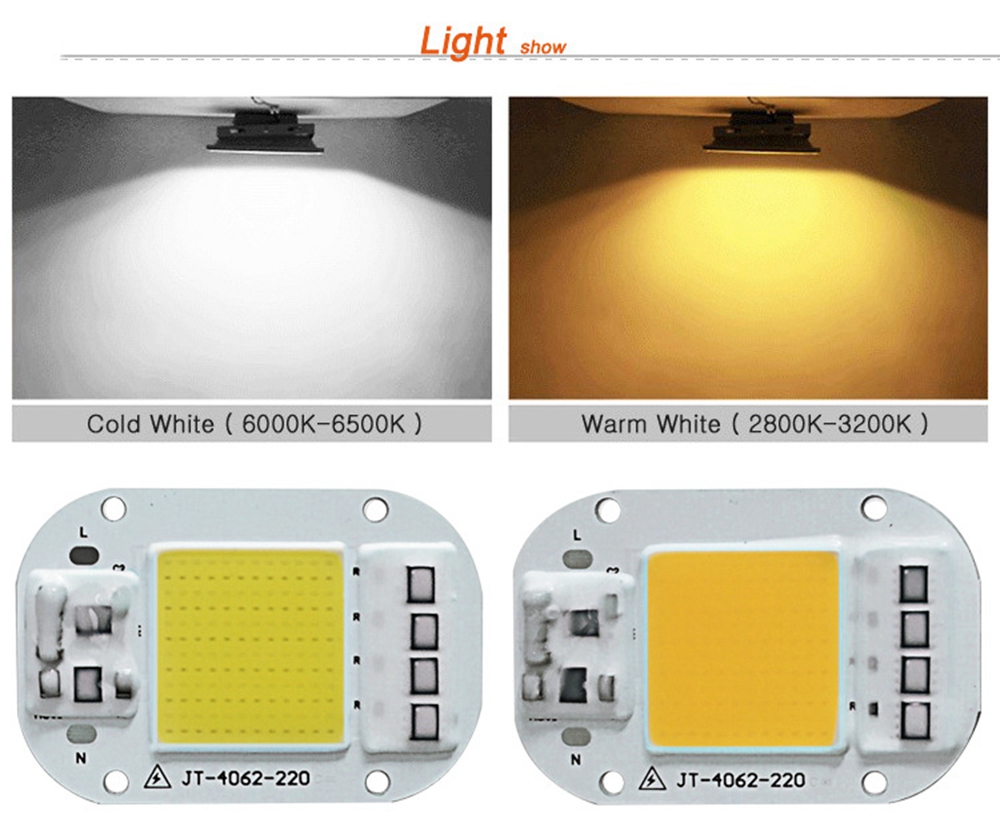 LUSTREON-AC160-260V-20W-30W-50W-WhiteWarm-White-COB-LED-Chip-for-DIY-Flood-Light-1299713-2