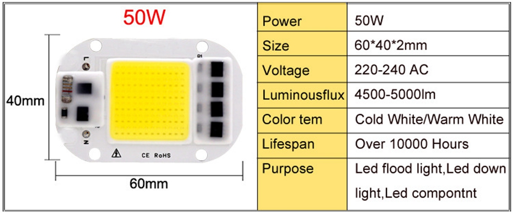 LUSTREON-AC160-260V-20W-30W-50W-WhiteWarm-White-COB-LED-Chip-for-DIY-Flood-Light-1299713-5