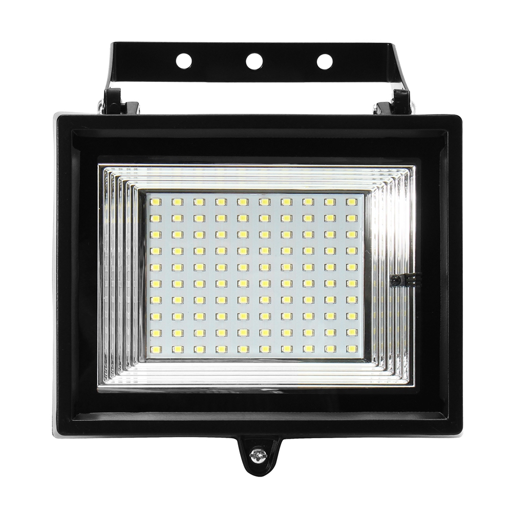 2Pcs-Remote-Control-100-LED-Flood-Light--Dimmable-Timer-Waterproof-Solar-Light-Street-Light-1306617-2