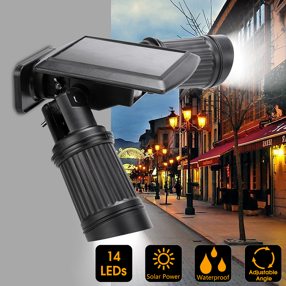 Drillpro-Solar-Powered-Motion-Light-Dual-Head-Adjustable-High-Output-Spotlight-Waterproof-Wall-Light-1339646-3