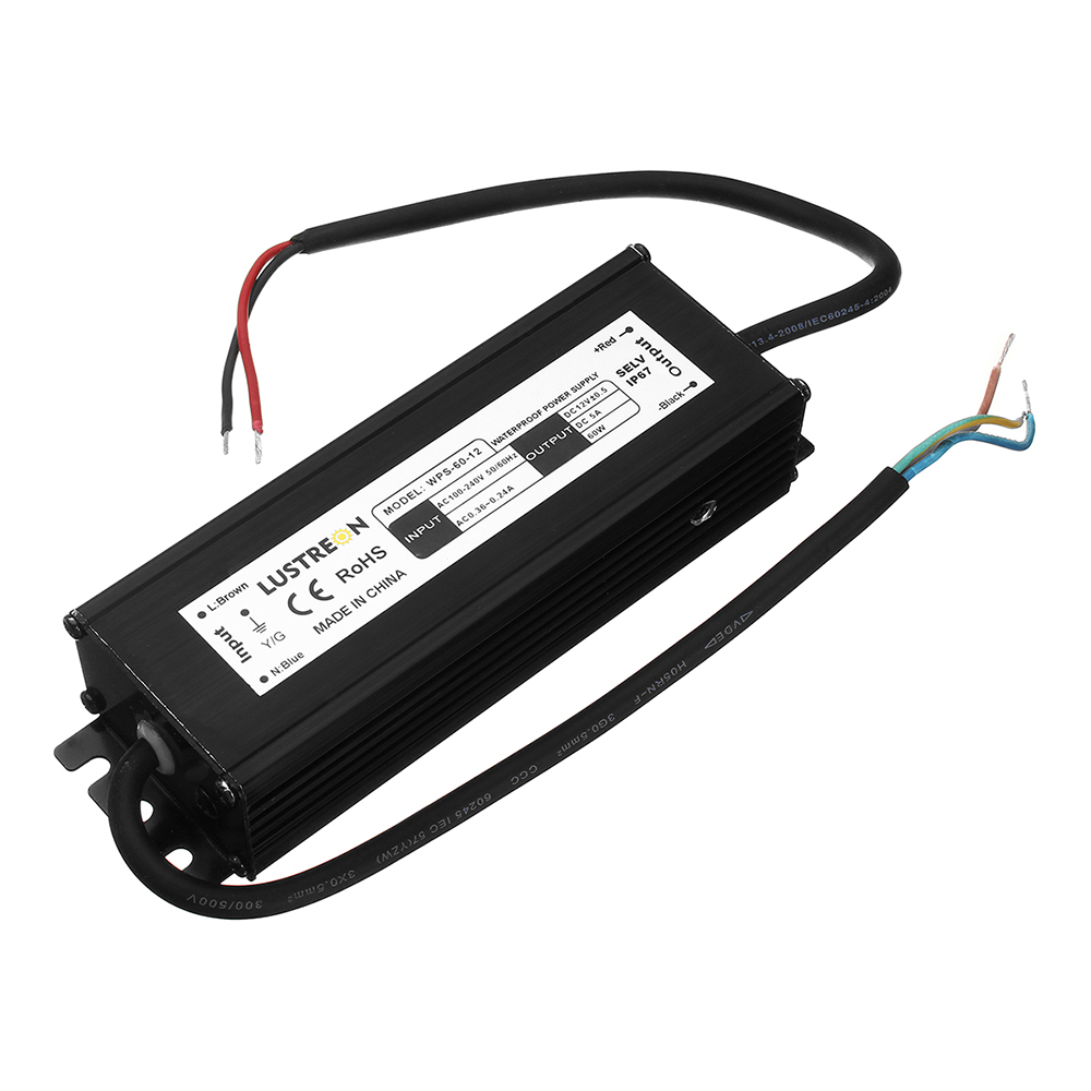 LUSTREON-12W-25W-36W-48W-60W-AC100-240V-to-DC12V-IP67-LED-Driver-Power-Supply-Lighting-Transformer-1306260-7