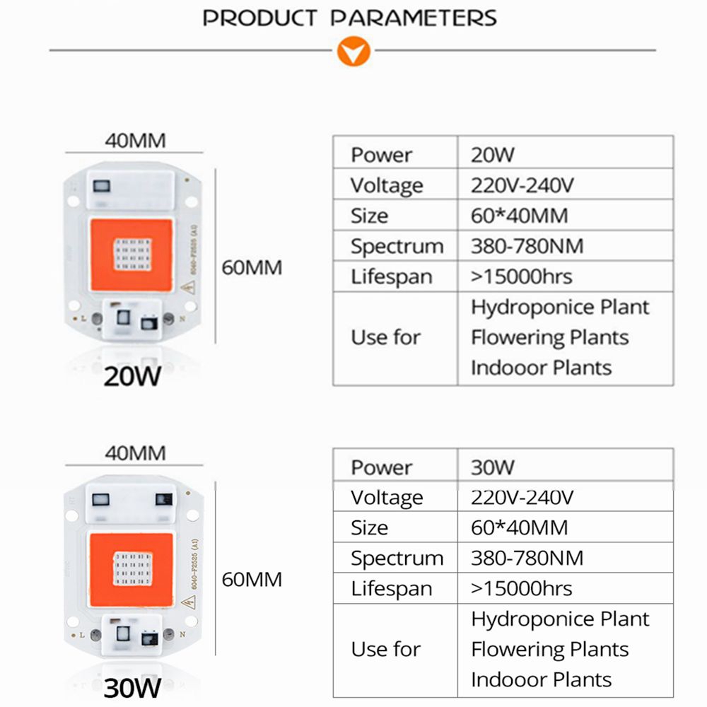 AC110VAC220V-20W-30W-50W-Full-Spectrum-Red--Blue-LED-Grow-Light-Chip-for-Indoor-Plants-Flowers-1356078-4