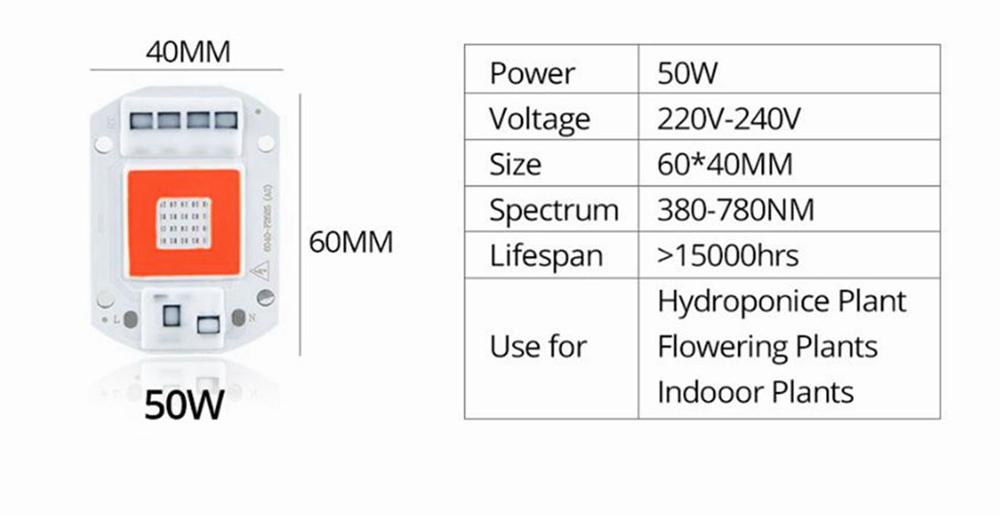 AC110VAC220V-20W-30W-50W-Full-Spectrum-Red--Blue-LED-Grow-Light-Chip-for-Indoor-Plants-Flowers-1356078-5