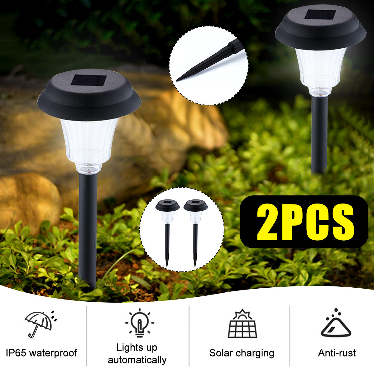 2PCS-Auto-Sensing-LED-Solar-Lamp-Garden-Lamps-For-Outdoor-Patio-Lawn-IP65-1763075-1