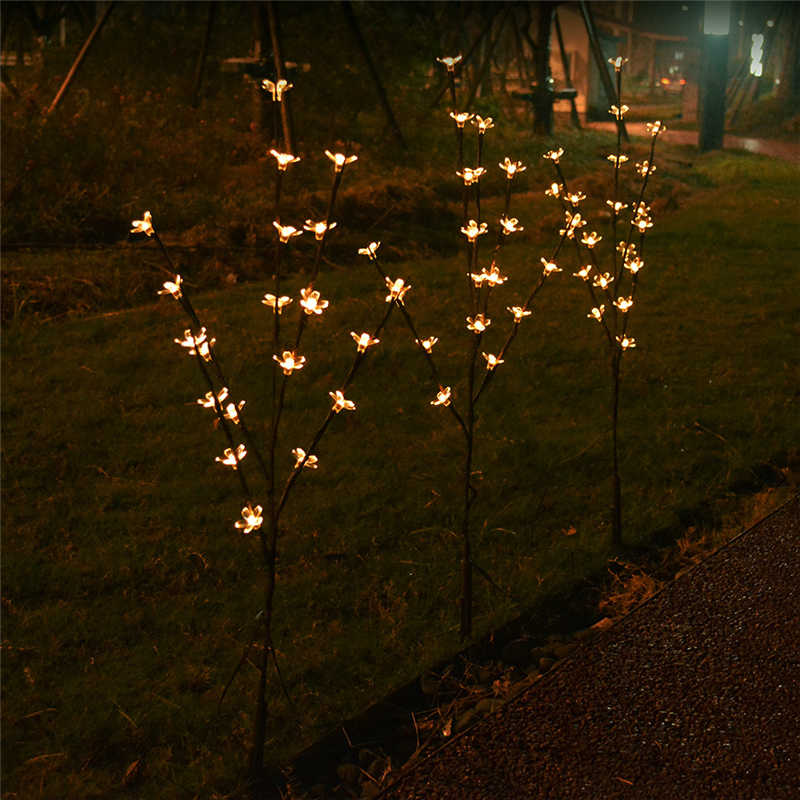 3pcs-8-Modes-Solar-Garden-Decor-Light-Outdoor-Cherry-Blossom-Landscape-Pathway-Light-1745476-7