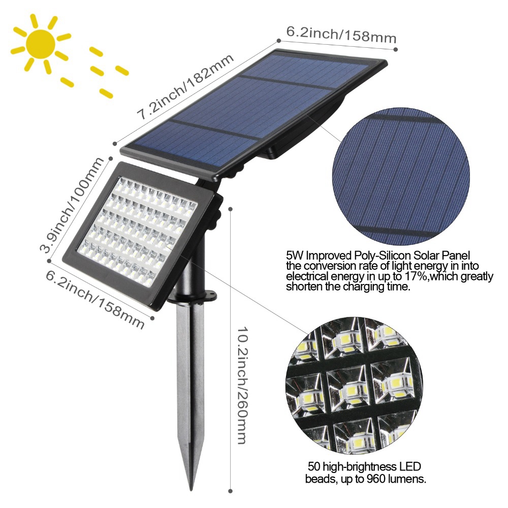 5W-Solar-Power-50-LED-Spotlight-Waterproof-Landscape-Wall-Security-Light-for-Outdoor-Garden-Lawn-1299714-2
