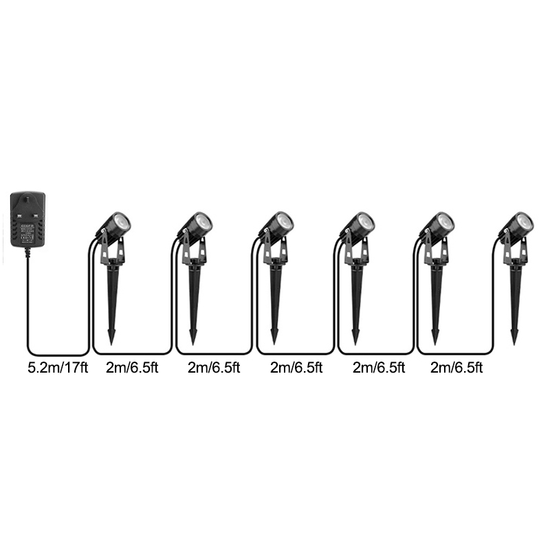 6Pcs-RGB-LED-Garden-Spike-Lights-Outdoor-Spotlights-Landscape-Lamp-Remote-1854127-5